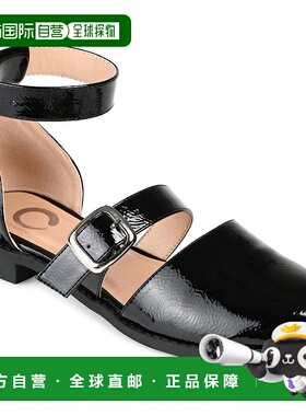 自营 Journee Collection 女士 Constance 平底鞋 黑色 美国奥莱