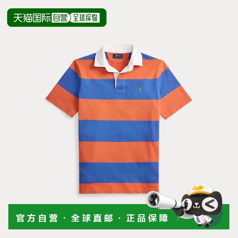 自营欧洲直邮Ralph Lauren拉夫劳伦 男士棉质经典橄榄球衫短袖图片