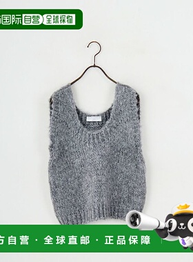 1h可退 日本直邮TRICOTS JEAN MARC 女装 宽松莫赫尔混纺针织背心