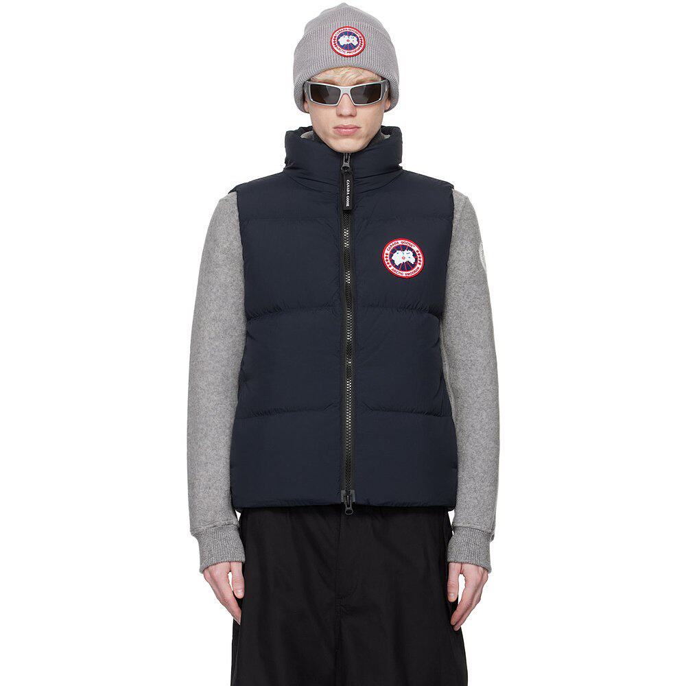 Canada Goose 加拿大鹅 男士 海军蓝 Lawrence 羽绒马甲 2804M