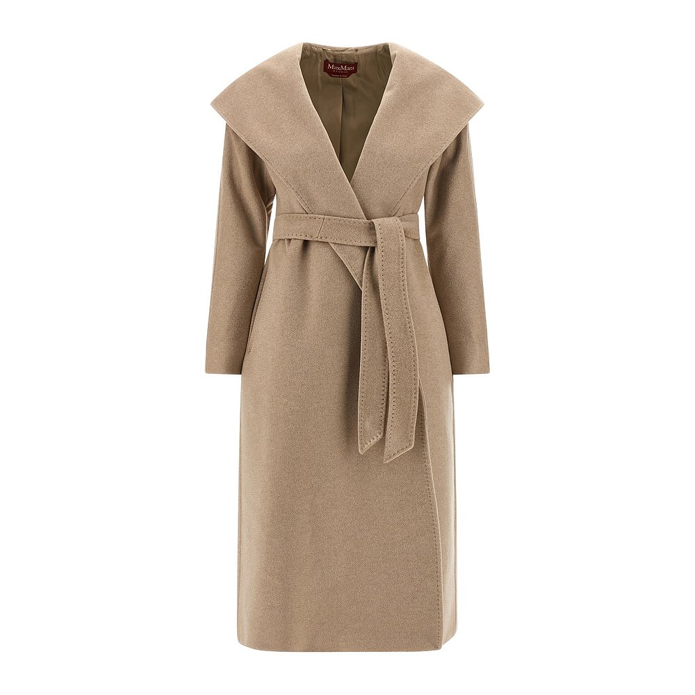 MAX MARA 女士外套 6016055206005 AW2025 棕色 Danton 大衣