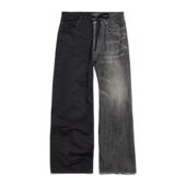 Balenciaga 793766TQW71 腰带袢牛仔裤