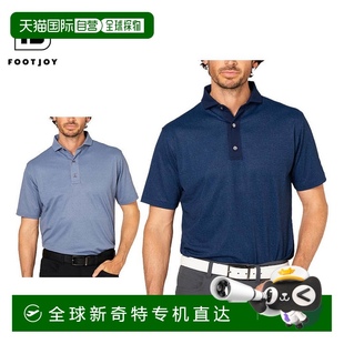 Polo 高尔 男士 S21 日本直邮FootJoy S25 衫 宽领珠地网眼短袖