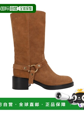 香港直邮Chloe Dakota 圆头短筒靴女靴 C25S07QPX