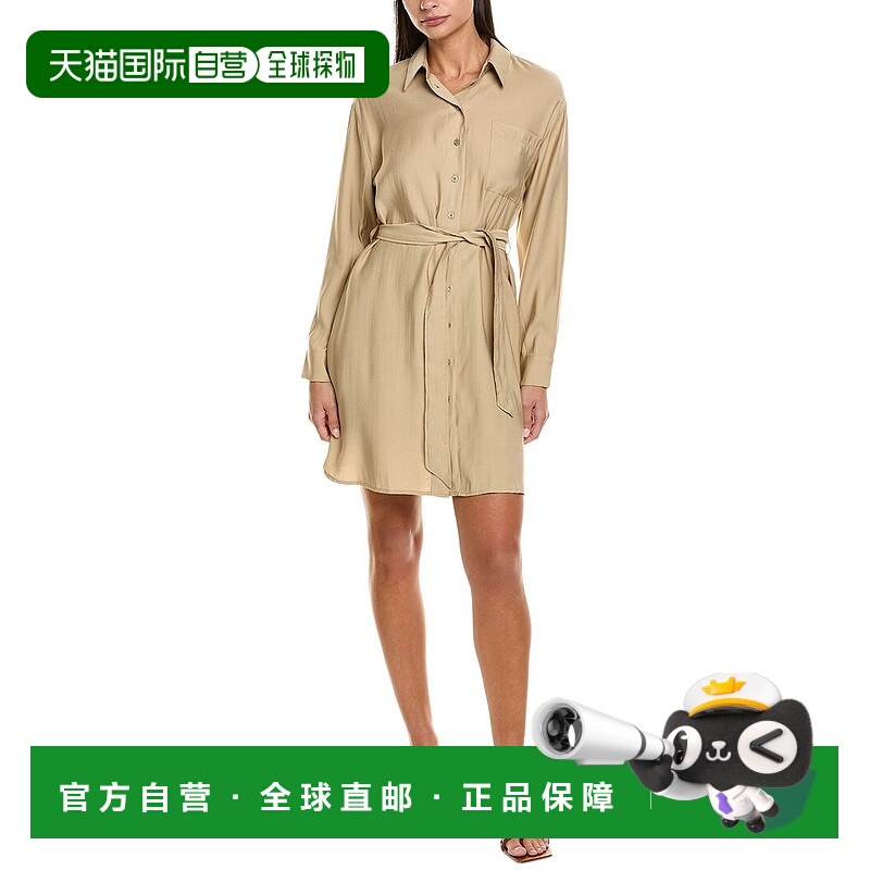 自营 ANNA KAY Masada迷你连衣裙-棕褐色 美国奥莱直发