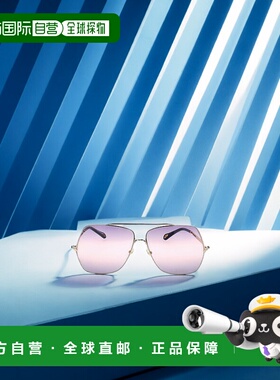 香港直邮CHLOÉ 女士眼镜 CH0278S005 SS2025 粉红色 全框太阳镜