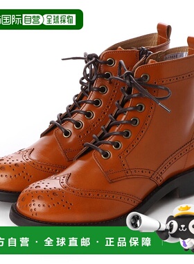 日本直邮YOSUKE 真皮系带靴 [YO729BW15008]