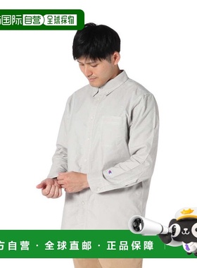 日本直邮Champion 男士纯棉牛津衬衫 C3-C406 03P