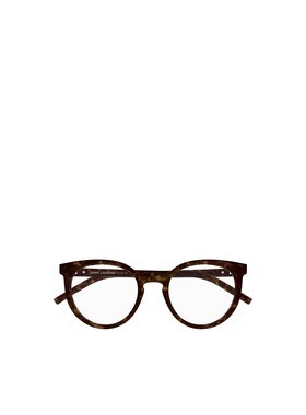 SAINT LAURENT 女士眼镜 SLM147002 SS2025 棕色 全框平光镜