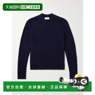 羊毛羊绒混纺毛衣 男士 MPK242041NAVY 香港直邮Mr