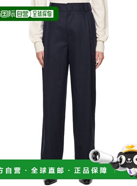 香港直邮We11done 徽标休闲裤 直筒裤WDPT322246W