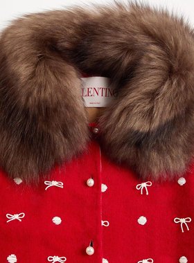 VALENTINO 华伦天奴 25春夏 BKA09P91N_R9B 女士 长袖衬衫