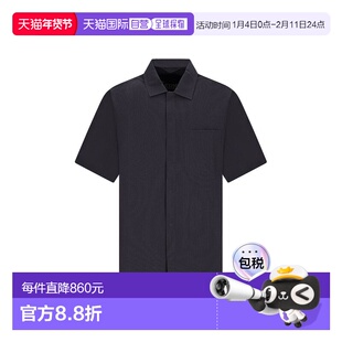 1h可退 香港直邮Herno 男士 贴袋短袖衬衫 CM000012U12684