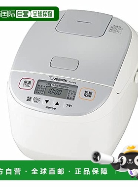 【日本直邮】Zojirushi象印 电饭锅 1升 微型式 极炊 白 NL-DB18-