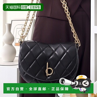 韩国直邮BURBERRY 绗缝摇马包 (8104628) 单肩包新款马鞍包