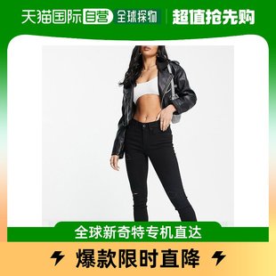 Vero Moda 女士Vero 黑 香港直邮潮奢 Tanya 小号紧身牛仔裤