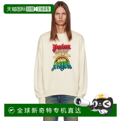 香港直邮潮奢 Palm Angels 棕榈天使 男士 圆领长袖卫衣 PMHE054F