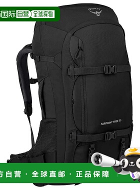 香港直邮OSPREY Farpoint Trek 55L 背包 中性户外徒步双肩包