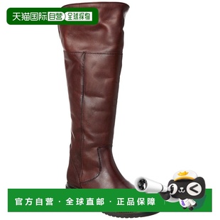 棕色 自营 皮靴 Veronica 长筒靴女靴美国直发奥莱 Frye