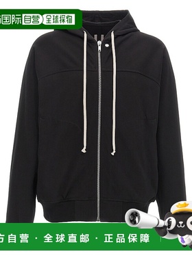 香港直邮RICK OWENS 男士卫衣 RU01F2241BA09 SS2026 黑色 长袖卫