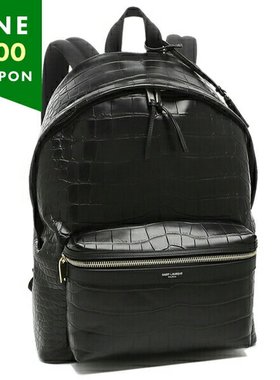 日本直邮Saint Laurent 巴黎背包 城市帆布背包 Croco 女士 534