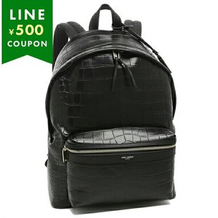 Laurent 女士 巴黎背包 Croco 534 城市帆布背包 日本直邮Saint