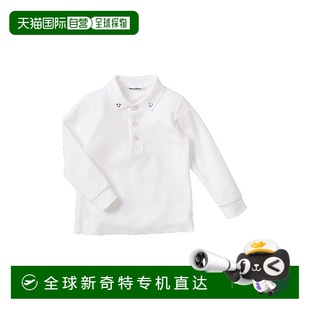日本直邮日潮 familiar 儿童速干吸汗长袖 POLO衫