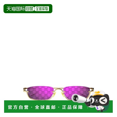 香港直邮Gucci 古驰 男士 徽标太阳镜 GG1278S metal金属色 舒适
