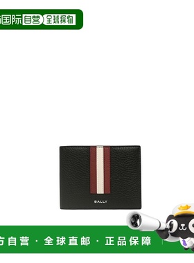 1h可退 香港直邮潮奢 Bally 巴利 男士 双折钱包 MLW05GVT434