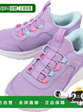 日本直邮SKECHERS BOUNDER PRO 儿童运动鞋淡紫色303690L