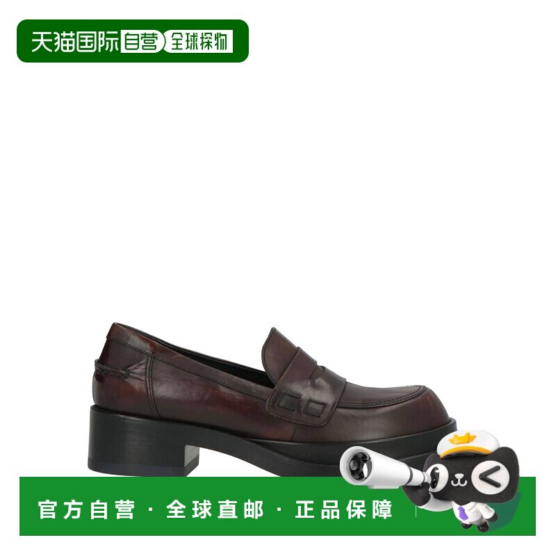 香港直邮premiata 女士 乐福鞋 brown棕色 舒适时尚女鞋一脚蹬 - 实物图