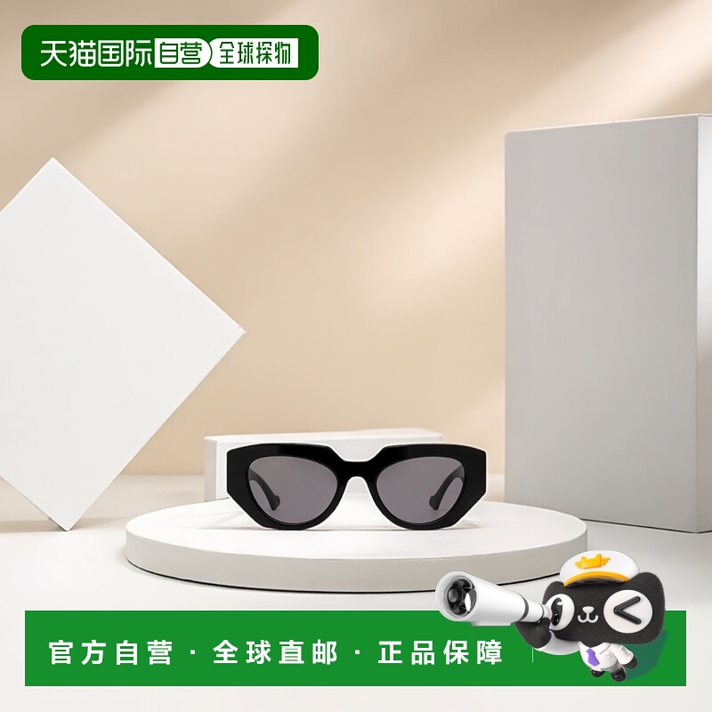 自营Gucci 几何框太阳镜 GG1421S古驰正品百搭显脸小高级感