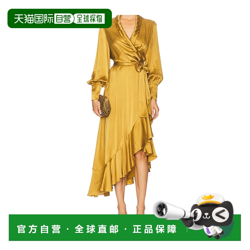 香港直邮Zimmermann 长袖连衣裙 8066DF25R