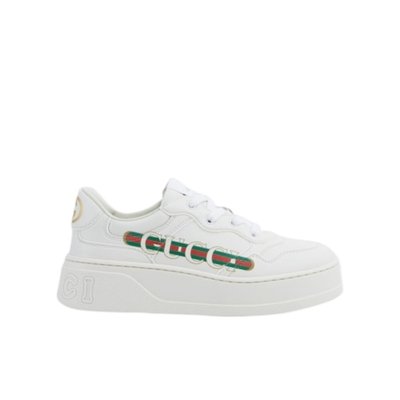 GUCCI 男童运动鞋 8136012SH509014 SS2025 白色 双G运动鞋
