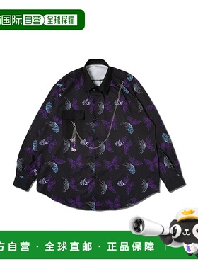 日本直邮日潮 ACDC RAG Undead Butterfly 衬衫