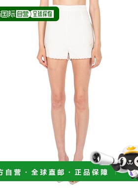 自营 Secret Mission Ada 亚麻混纺短裤 - 灰白色 美国奥莱直发