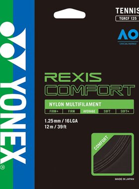 日本直邮Yonex 网球线 Lexis Comfort 125 TGRCF125-007