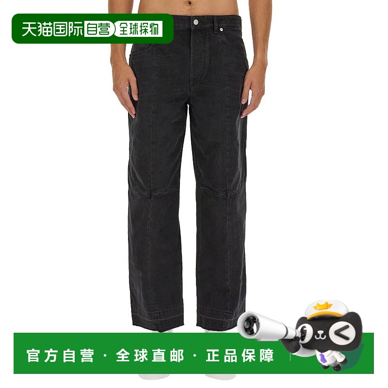 1h可退 香港直邮ISABEL MARANT 男士牛仔裤 PA0253HAA4H06H01BK A