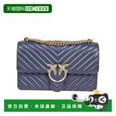 女士斜挎包 100941A0GKG08Q SS2025 香港直邮PINKO 灰色 翻盖单肩