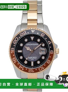 【日本直邮】CREPHA 潜水风太阳能表 日期 AV-AM386-RDT