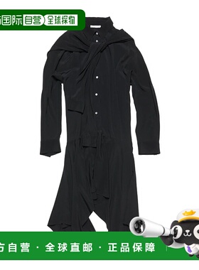 香港直邮Acne Studios 分层连衣裙 A20785真丝