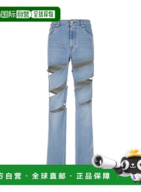 1h可退 香港直邮Coperni 女士 牛仔裤 COPP169F2054BLU blue蓝色