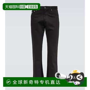 男士 普拉達(dá) 香港直郵Prada 舒適時(shí) 牛仔褲 black黑色 修身 1h可退