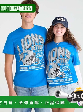 自营Aeropostale Detroit Lions Nfc Champs Relaxed Graphic Tee