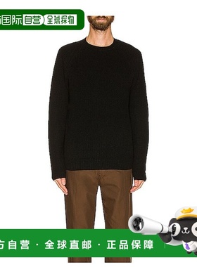 香港直邮潮奢 Schott 男士 罗纹羊毛圆领毛衣 SW1936针织