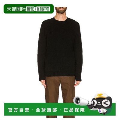 香港直邮潮奢 Schott 男士 罗纹羊毛圆领毛衣 SW1936针织