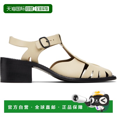 1h可退 香港直邮Hereu 女士 灰白色 Pesca 凉鞋 PEHEWFS24Custard