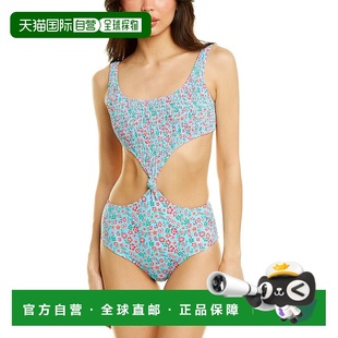 自营 solid & striped纯色条纹 Bailey 连体泳衣 - 蓝色 美国奥莱