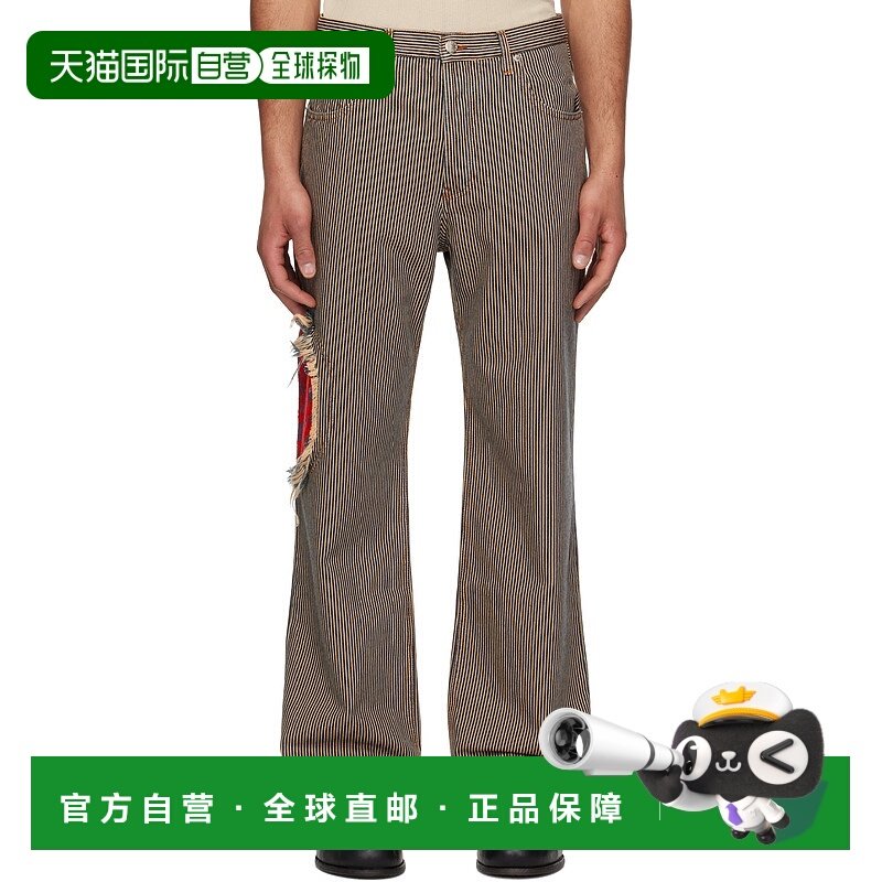 1h可退 香港直邮潮奢 Edward Cuming 男士 海军蓝 & 米色 Jacquar