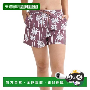 日本直邮BILLABONG LOGO JQ TAPE 印花沙滩短裤 BF01C500 女士款